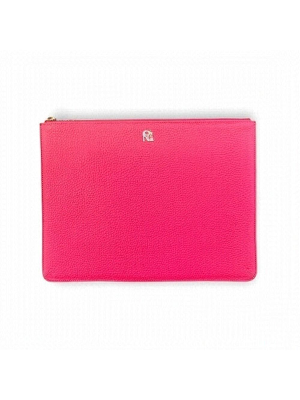 PINK leather envelope